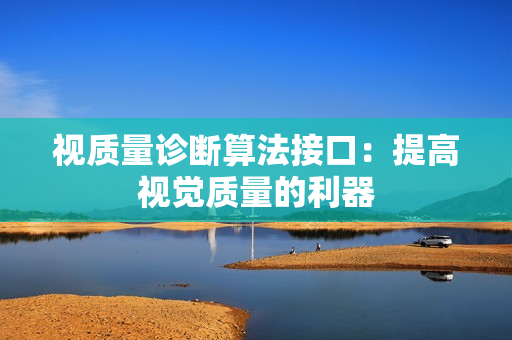 視質量診斷算法接口：提高視覺質量的利器