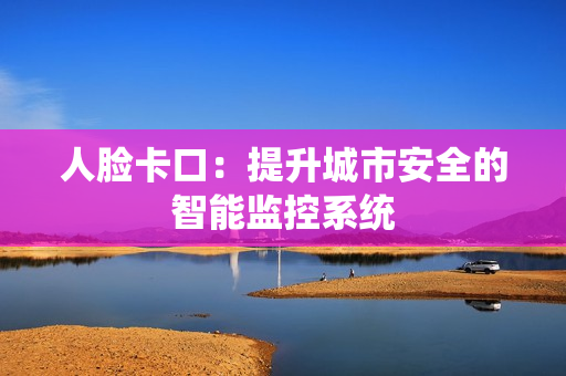 人臉卡口：提升城市安全的智能監控系統