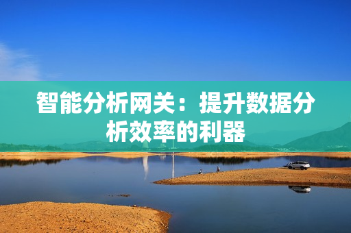 智能分析網關：提升數據分析效率的利器