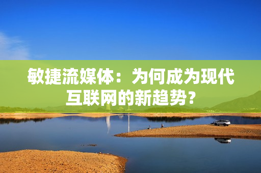 敏捷流媒體：為何成為現(xiàn)代互聯(lián)網(wǎng)的新趨勢(shì)？