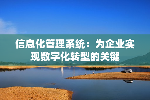 信息化管理系統(tǒng)：為企業(yè)實(shí)現(xiàn)數(shù)字化轉(zhuǎn)型的關(guān)鍵