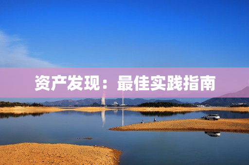 資產(chǎn)發(fā)現(xiàn)：最佳實(shí)踐指南