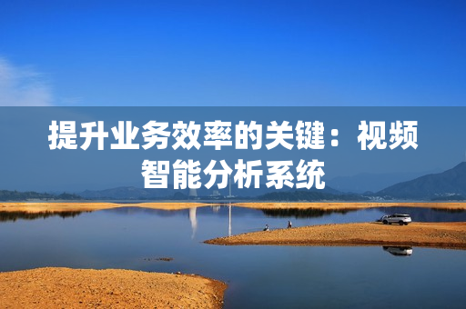 提升業(yè)務(wù)效率的關(guān)鍵：視頻智能分析系統(tǒng)
