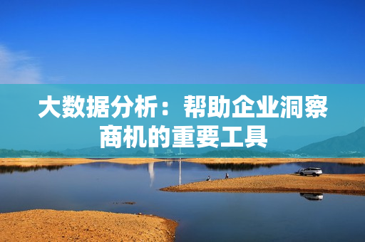 大數(shù)據(jù)分析：幫助企業(yè)洞察商機(jī)的重要工具